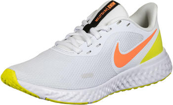 Nike Revolution 5 Women (BQ3207) white/bright mango/lt vltge ylwII/black