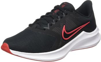 Nike Downshifter 11 black/white/dark smoke grey/university red