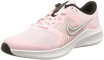 Nike Downshifter 11 Gs pink foam/metallic silver/black/white