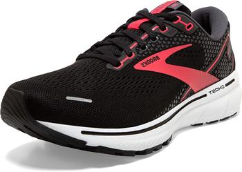 Brooks Sports Brooks Ghost 14 Women black/coral/white Wide (1D)