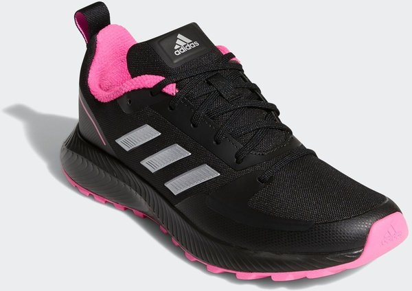 Adidas RunFalcon 2.0 TR Women core black/silver metallic/screaming pink