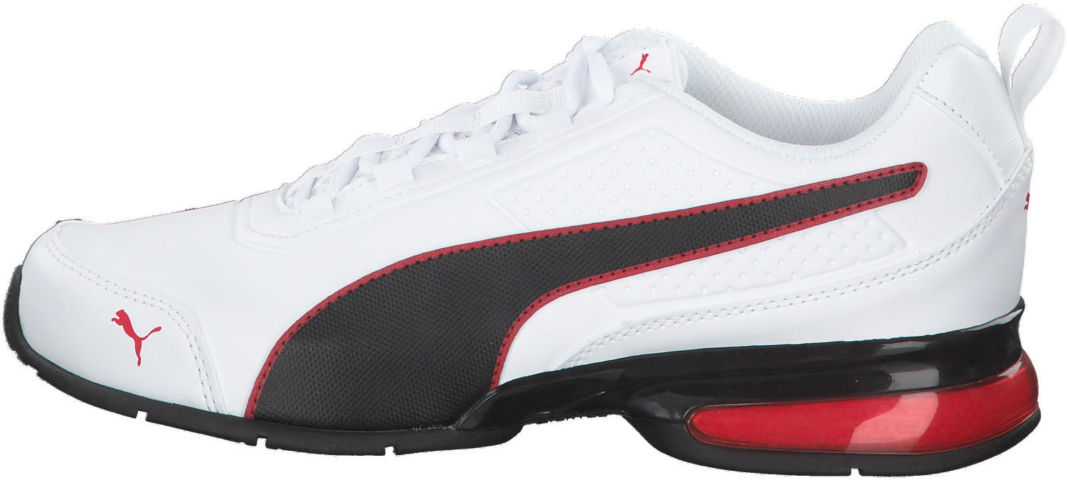 PUMA Unisex Leader VT SL Laufschuhe, Puma White-Puma Black-Flame