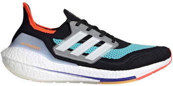 Adidas Ultraboost 21 core black/ftwr white/pulse aqua