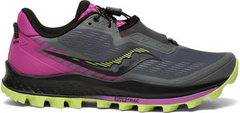 Saucony Peregrine 11 GTX Women (S10644) shadow raz/lime