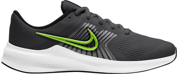 Nike Downshifter 11 Gs dark smoke grey/volt/black/white