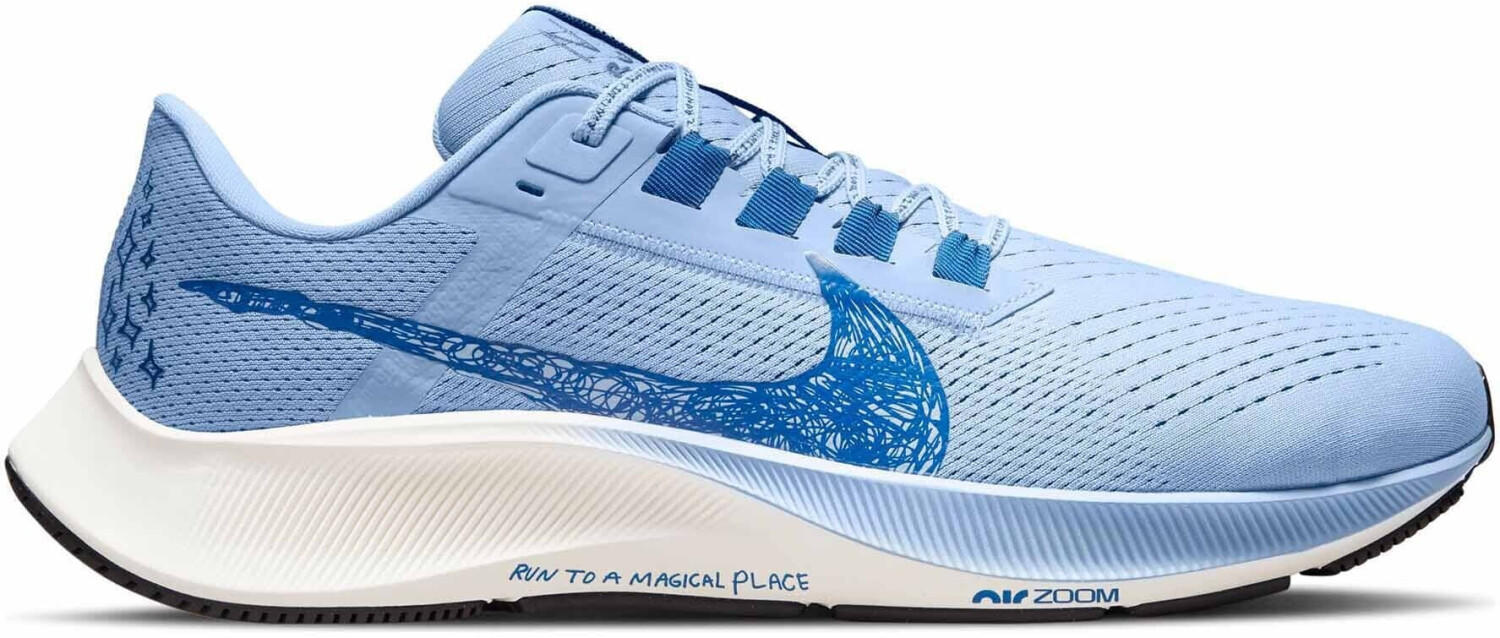 Nike Air Zoom Pegasus 38 A.I.R.Nathan Bell aluminum/sail/black/game royal  Test ❤️ Testbericht.de Mai 2022