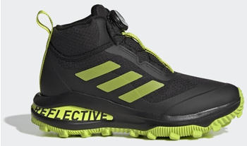 Adidas Fortarun Freelock All Terrain Running Kids Velcro core black/semi solar slime/semi solar slime