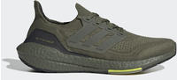 adidas Ultra Boost 21 Sneaker Laufschuhe Turnschuhe Olive S23876 NEU (EU