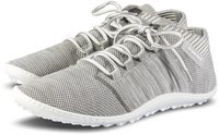 leguano 1004905542, leguano beat silbergrau Barfu&szlig;schuhe Sneaker wei&szlig;e Sohle| 42