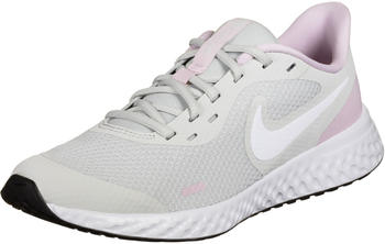 Nike Revolution 5 GS photon dust/pink foam/white