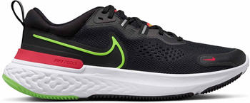 Nike React Miler 2 black/siren red/white/green strike