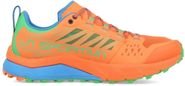 Trailrunning-Schuhe Ausstattung & Material La Sportiva Jackal flame/electric blue