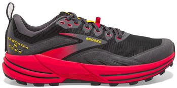 Brooks Sports Brooks CASCADIA 16 black/fiery red/blazing yellow