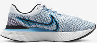 Nike React Infinity Run Flyknit 3 white/blue orbit/chlorine blue/black