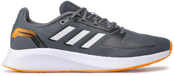 Adidas Run Falcon 2.0 grey four/cloud white/orange rush
