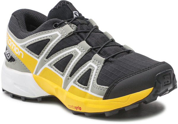 Salomon Speedcross CSWP J black/wrought iron/lemon