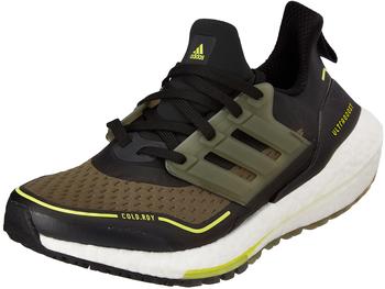 Adidas Ultraboost 21 Cold.rdy core black/focus olive/acid yellow