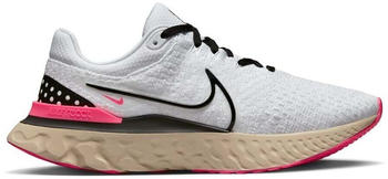 Nike React Infinity Run Flyknit 3 white/pearl white/hyper pink/black