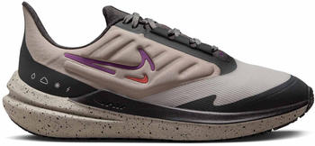 Nike Air Winflo 9 Shield Women cobblestone/dark smoke grey/black/vivid purple