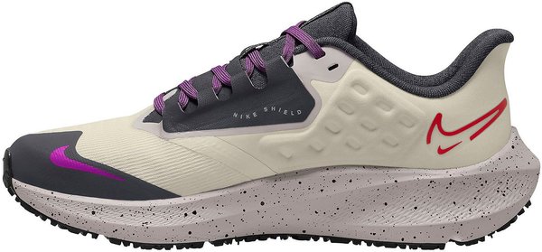 Material & Ausstattung Nike Air Zoom Pegasus 39 Shield Women light bone/cobblestone/dark smoke grey/vivid purple