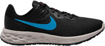 Nike Revolution 6 FlyEase Next Nature black/laser blue/cobblestone