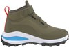 Adidas Fortarun All Terrain Cloudfoam Sport Elastic Lace and Top Strap Youth (GZ2199) focus olive/pulse blue/shadow olive
