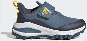Adidas Fortarun All Terrain Cloudfoam Sport Elastic Lace and Top Strap Youth (GZ1814) altered blue/beam yellow/shadow navy