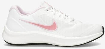 Nike Star Runner 3 Big Kids summit white/pink gaze/foam black