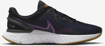Nike React Miler 3 (DD0490) blackened blue/black/white/vivid purple