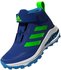 Adidas Fortarun All Terrain Cloudfoam Sport Elastic Lace and Top Strap Youth (GZ1806) royal blue/solar green/pulse blue