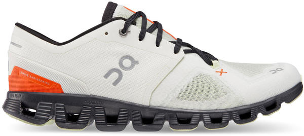 On Running On Cloud X 3 Men ivory/flame
