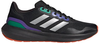 Adidas Runfalcon 3.0 core black/metallic silver/purple rush