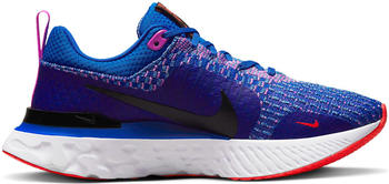 Nike React Infinity Run Flyknit 3 Women racer blue/fuchsia dream/bright crimson/black