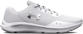Under Armour UA Charged Pursuit 3 white/metallic silver