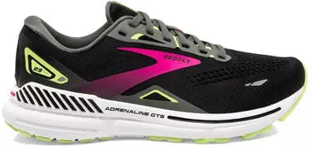 Brooks Adrenaline GTS 23 Women Naroow (120381-2A-037) black gunmetal/sharp green