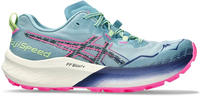 Asics FujiSpeed 2 Damen blaue Laufschuhe Blau