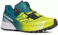 Scarpa 33084-M-1056-44,5, Scarpa Ribelle Run Kalibra HT lime green/deep lagoon (1056)