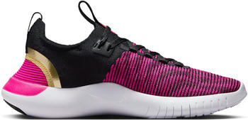 Nike Free RN NN Women black/fireberry/fierce pink/golden metallic