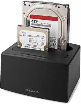 Nedis USB 3.0 SATA Docking Station (HDDUDB3210BK)