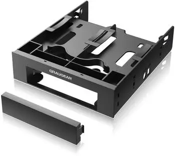 Graugear G-CV-235T525 (2x 2,5" + 1x 3,5" in 5,25" HDD/SSD)
