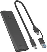 Geh. IcyBox Spade Case 1806 NVMe M.2 USB 3.2 Gen 2 Type-C Multimedia-Technik Externe