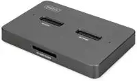 - SSD docking station - M.2 NVMe Card / SATA - USB-C 3.2 (Gen 2)