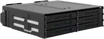 Icy Dock ToughArmor 6-Bay U.2/U.3 NVMe SSD PCIe 4.0 Wechselrahmen 5,25