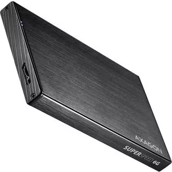 Axagon ALINE Box 2,5" SATA HDD/SSD Gehäuse, USB 3.0, schwarz (EE25-XA6)