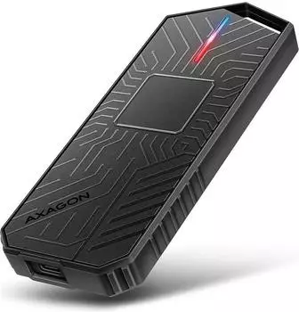 Axagon EEM2-GAM M.2 SSD-Gehäuse NVMe & SATA, USB-C 10Gbps, schraubenlos (EEM2-GAM)