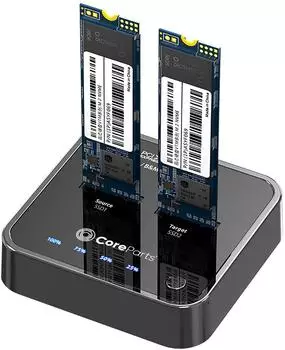 CoreParts MS-CLONER-NVMe USB 3.2 Typ C M.2 Cloner (10Gbit/s) (MS-CLONER-NVMe)