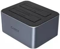 6626C3-C-V1 2-Drive Docking Station with Offline Clone Function 2.5"/3.5" SATA
