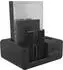 Raidsonic Icy Box IB-2925MS-CU31 4-Bay Gehäuse M.2 NVMe & SATA, USB-C 10Gbps (IB-2925MS-CU31)