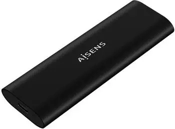 Aisens ASM2-014B Externes Geh&auml;use M.2 SSD SATA/NVMe USB-C (ASM2-014B)