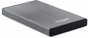 TooQ TQE-2527G HDD-Geh&auml;use 2,5" SATA USB 3.0 Aluminium grau (TQE-2527G)